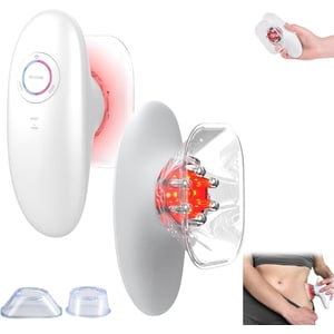 Dispositif de sculptation thermoslim du corps, 3-in-1 Cellulite électrique Massager-3 Modes Ajustable Sculpting Corps Machine- à usage domestique Outil de thérapie de ventouse pour le dos, ventre, taille, bras, jambes