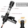 thumbnail image 4 of CUITING 1 Set Professional USB Clip On Microphone Lavalier Lapel Mic 2m Length Cable, 4 of 15