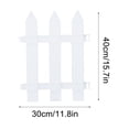thumbnail image 2 of Plastic Fence PVC Fence Garden Rural Courtyard Outdoor Vegetable Garden Fence, 2 of 6