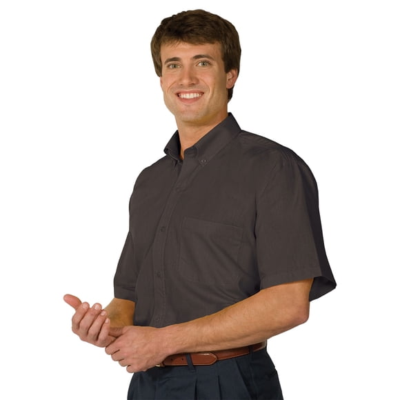 Men's Lightweight Short Sleeve Poplin Shirt