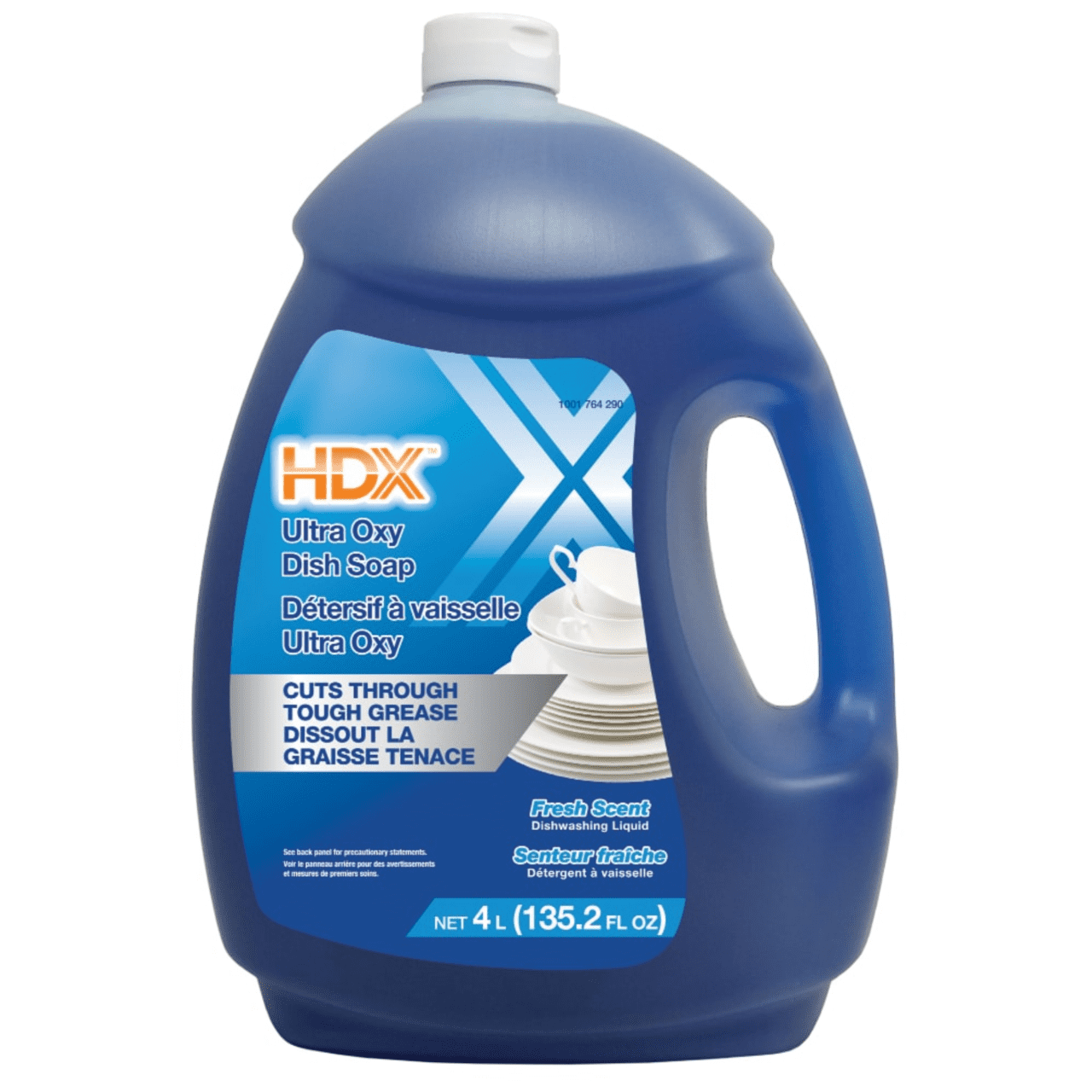 HDX 4 L Fresh Scented Ultra Concentrated Oxy Power Liquid Dish Soap
