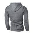 thumbnail image 3 of Mikilon Men's Autumn And Winter Stitching Long-sleeved Hooded Sweatshirt, 3 of 3