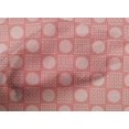 thumbnail image 4 of oneOone Tissu Popeline de Coton Rayé & Tissu Imprimé Patchwork Circulaire 1 Yard 42 Inch Wide, 4 of 4