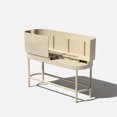 thumbnail image 3 of Veradek Demi Series Raised Garden Bed 42" Self-Watering Planter - Sand, 3 of 11