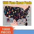 thumbnail image 2 of 1000 Pcs 33400 Biplan Auteurs Adultes Casse-Têtes 1000 Pcs Grand Casse-Tête Jeu Jouets Intéressants, 2 of 4