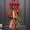 A, variant on Uuiauoio Christmas Bells with Red Ironwork Design, Window Hanging Ornaments for Holiday Home Decor, Festive Seasonal Accents for Party and Celebration Displays
