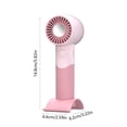 thumbnail image 3 of Yhmxh Fan-Small Fan Portable Fan Floor Fan Standing Fan Handheld Turbo Fan USB Rechargeable Silent Student Dormitory Office Portable Wind Turbine Fan Mini Fan, 3 of 6