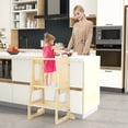 thumbnail image 2 of Costway Ensemble de Jouets d'Escalade 7-en-1 pour Tout-Petit avec Rampe Réversible Marchepied Marchepied Convertible Multicolore, 2 of 10