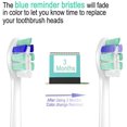 thumbnail image 4 of Replacement Toothbrush Heads, 8 Pack Replacement Heads Compatible with Adapt to KEKE Dorhill D5D8D9MLKEY Electric Toothbrush, 4 of 4