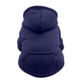 thumbnail image 2 of Puppy Pet Hooded Sweatshirt Autumn Winter Two-legged Pocket Cat Dog Clothes, 2 of 8