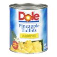 thumbnail image 2 of DOLE Pineapple Tidbits 2.84Litre, 2 of 2