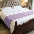 thumbnail image 4 of Dvumao 1pc Solid Bed Runner 70.87x17.72 Inch Stretch Bed Scarf Protector, 4 of 6