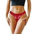 thumbnail image 2 of Ketyyh-chn99 Womens Cotton Underwear Boy Shorts Fashion Panties for Women Cotton Comfort Women's Briefs Underwear for Women Red,L, 2 of 3