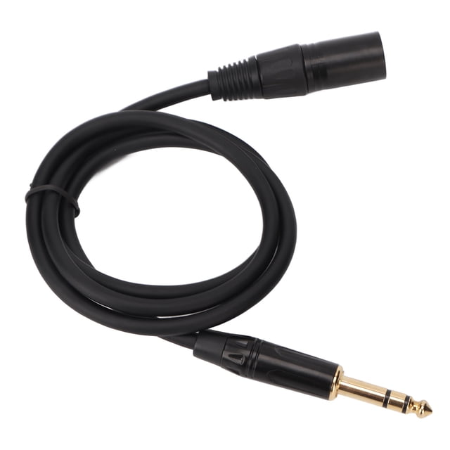 Maleto XLR Male Cable,6.35mm to XLR Cable XLR Balanced Cable XLR Cable Exquisite Design