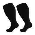 thumbnail image 2 of BKER Wide Calf Compression Socks For Women And Men Circulation Plus Size Knee High Support Stockings, 2 of 6
