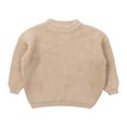 thumbnail image 2 of Faithtur Toddler Baby Fall Winter Sweaters, Long Sleeve Knitted Pullover Clothes, 2 of 9