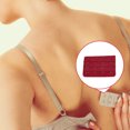 thumbnail image 5 of stanreset Rallonge de Bretelle de Soutien-Gorge Boucle 4 Crochets Accessoires Pratiques Respirants Remplacement Réglable 3 Rangées sous-Vêtements Rouge Vin, 5 of 5