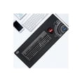 thumbnail image 4 of Tapis de souris gaming Adesso Truform P104, 32"x12", surface en microfibre, base antidérapante en caoutchouc, bords cousus, noir, 4 of 5