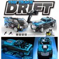thumbnail image 2 of Voiture Télécommandée à Dérive Haute Vitesse 1:14, Voiture de Course RC à Quatre Roues Motrices, Bleu Noir, 2 of 8