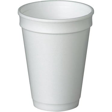 Gobelets Jetables en Styromousse - Blancs, 6 oz, Lot de 1000