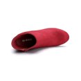 thumbnail image 4 of Unique Bargains Women's Side Zipper Block Heel Ankle Boots, 4 of 8