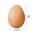 thumbnail image 1 of Cheapark Disposable Glow Stick Eggs Easter Glitter Party Glow Eggs 2ml, 1 of 5