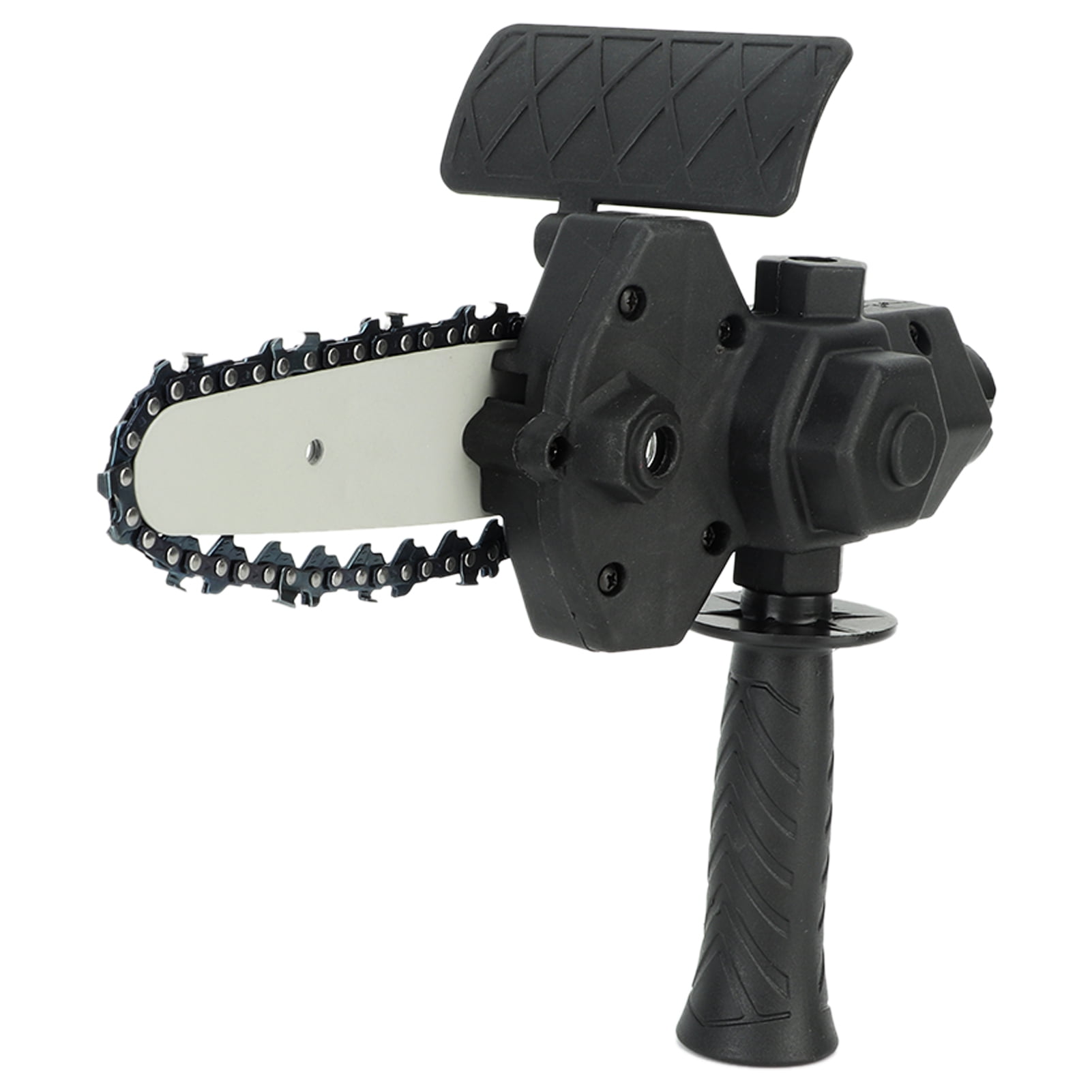 Electric Drill Convert To Chainsaw Attachment, Cutting Wood Chainsaw Attachment High Compatibility Easy To Modify For Lumbering 10.2cm / 4in