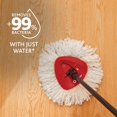 thumbnail image 4 of O-Cedar EasyWring Microfiber Spin Mop, Bucket Floor Cleaning System, Red, Gray, Standard, 4 of 8