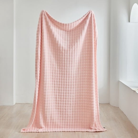 Cooling Blanket for Summer Sleep - Small Throw Blanket for Napping, Soft Lightweight Travel Blanket for Couch Sofa Bed, Multicolor Polyester Breathable Air Conditioning Cover for Home Office Use