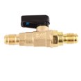 thumbnail image 3 of ZPSHYD 1/4SAE Air Conditioning Refrigerator Tools, Air Conditioning Refrigerant Ball Valve Adaptor for Air Conditioning Repair, 3 of 8