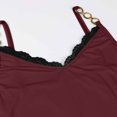 thumbnail image 4 of CHUANK Ichuanyi Blouse à Imprimé Sans Manches à Col en V pour Femmes, Décontractée, Ample, à Fermeture Éclair, 4 of 9