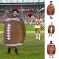 thumbnail image 2 of Hearth & Gear Inflatable Rugby Clothing Rugby Party Decoration One Size Fits All Person Interesting Inflatable Clothing Event Chairs Bulk Party Decorations for Adults Women Party Decorations Theme 90s, 2 of 7