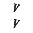 thumbnail image 1 of relayinert House Sign With Retro 3D Wide Range Of Uses And Durable Weather-resistant Metal House Numbers Retro 3D Sign V 2Set, 1 of 6