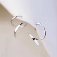 thumbnail image 5 of Vaidha Spirall Hoop Twists Earrings Double Twists Hoop Earrings For Piercing | Small Spirall Cartilage Hoop Earring | Double Piercing Earrings For Women, 5 of 5