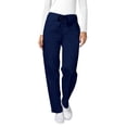 thumbnail image 3 of Adar Uniforms Unisex Natural-Rise Drawstring Tapered Leg Pants Petite, 3 of 6