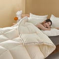 thumbnail image 1 of Cooling Comforter, Lightweight Queen Comforter,Down Alternative Bedding Comforters Queen Size, All Season Insert Quilted Reversible Bed Comforter Soft Cozy Queen Full Size Machine Washable, 1 of 9