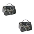 thumbnail image 4 of QualitChoice Modèle Sac Cosmétique Commode Femmes Sac de Rangement Sac de Transport Contenant le Type d'Organisateur de Maquillage de Voyage 4 2Set, 4 of 6