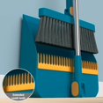 thumbnail image 2 of 1 Set, Household Broom And Dustpan Set, Durable Sweeping Broom And Dustpan With, 2 of 5