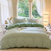Danhjin The Bedclothes Sheet Set Breathable Bed Sheets Friendly Wrinkle Sheets Machine Washable Bed Four PCS Set Four Bedding Set Comforter Set