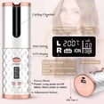thumbnail image 3 of POINTERTECK Automatic Curling Iron   Cordless Hair Curlers with Adjustable Temps & Timers  Ceramic Barrel Auto Wave Wand  Portable Rotating Curling Wand Hair Styling Tool for Travel, 3 of 13