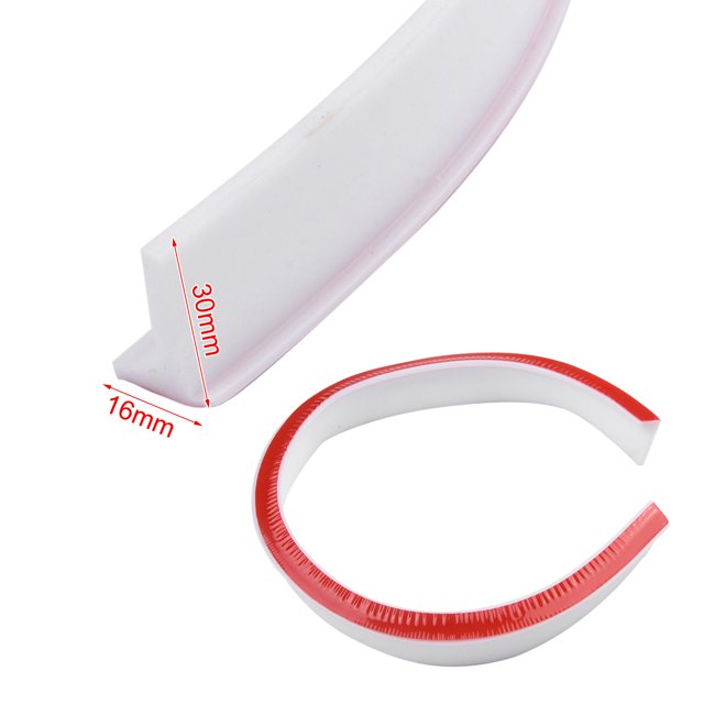 Bathroom Retention Water Barrier Strip Dry &Wet Separation Silicone Seal Strip