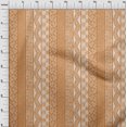 thumbnail image 4 of oneOone Velvet Orange Fabric Mix Block Pattern Sewing Material Print Fabric By The Yard 58 Inch Wide, 4 of 4