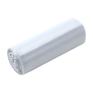 30Pcs Heavy Duty Trash Bags Clear High Density Garbage Can Liners Durable Garbage Bags with Automatic Closing Design Perfect for Home Living Room Bedroom Bathroom Kitchen