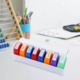 thumbnail image 3 of 8 Pieces Teacher Stamps Parent Colorful Set Motivational for Homework School Supplies Homeschool Setting Assessment Encouragement, 3 of 8