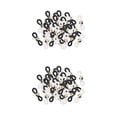 thumbnail image 4 of maskred Fashionable 50Pcs Eye Glasses Spectacle Chain Strap Holder Loop Ends Type A 50 Pcs 2Set, 4 of 6