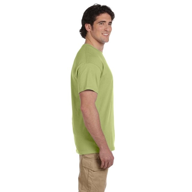 Gildan T-Shirt Col Rond en Coton Ultra pour Hommes, Kiwi, TTG
