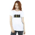 thumbnail image 2 of DC Comics Womens The Flash Batman Portraits Cotton Boyfriend T-Shirt, 2 of 4