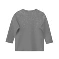 thumbnail image 3 of Posijego Garçons Filles T-Shirt à Manches 3/4 Imprimé Col Rond T-Shirts d'Été Hauts Décontractés pour Enfants, 3 of 4