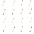 thumbnail image 4 of Cartoon Style Adorable Household Hotel Tableware Portable Reusable Stirring Dinnerware Cake Salad Dessert Flatware Candy Spoon Brown, 4 of 9