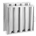 thumbnail image 1 of VEVOR Filtre de Hotte Commerciale 19.5Wx19.5H Pouces Baffle de Hotte en Acier Inoxydable, 1 of 9
